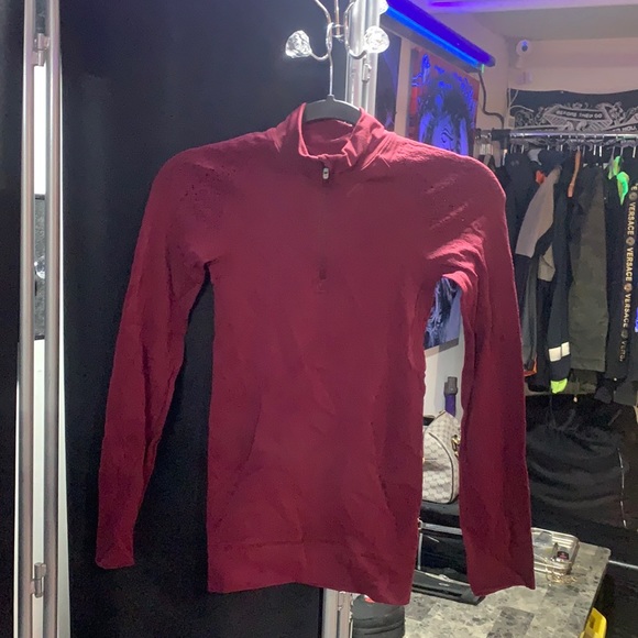 lululemon athletica Tops - LULU-LEMON FOR THE CHILL OF IT 1/2 ZIP